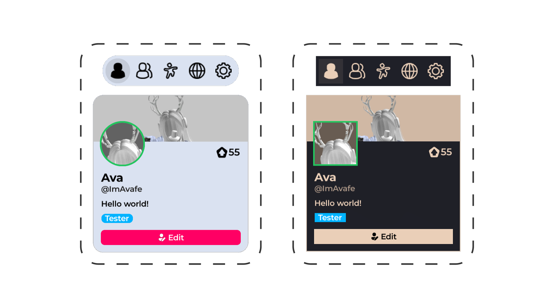 Theme examples